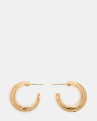SMALL HOOP EARRINGS GOLD